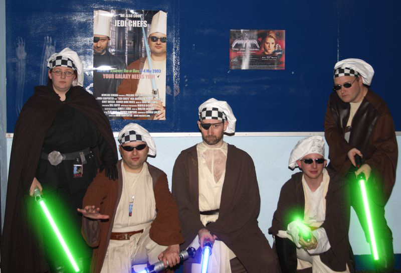 Assembled Jedi Master Chefs